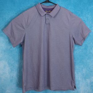 Tasso Elba Supima Polo Shirt, Men's, Purple Lavender, Size Large